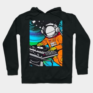 Astronaut DJ In Space Hoodie